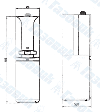 Газовые котлы LUNA-3 Comfort COMBI